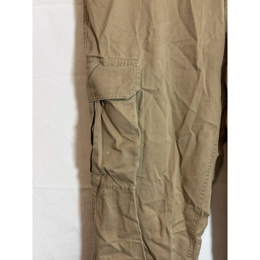 Oakley Cargo Fit Khaki Pants Men 34x30 Y2K Ripstop Tactical Utility Outdoor - Picture 4 of 16